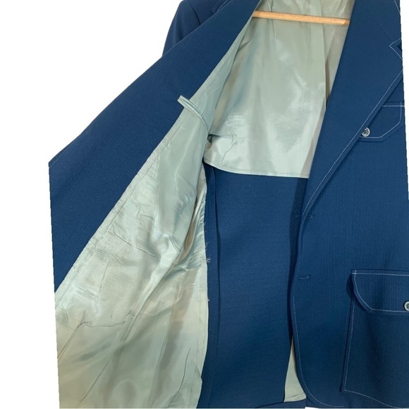 Vintage Mens Blazer Sports Coat Size 40 - Picture 7 of 11